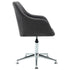 Swen Studio -  Swivel Dining Chairs 6 pcs Dark Grey Fabric (UK/IE/FI/NO only) (6x331499)
